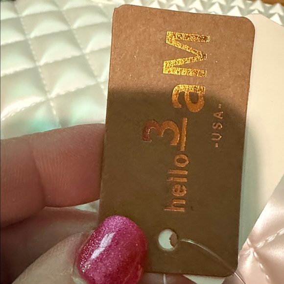 NWT Hello 3AM White “Quilted” Chain Bag - Picture 5 of 5